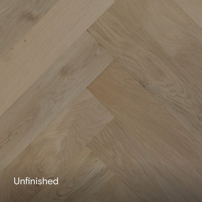 Solid Oak Herringbone 90