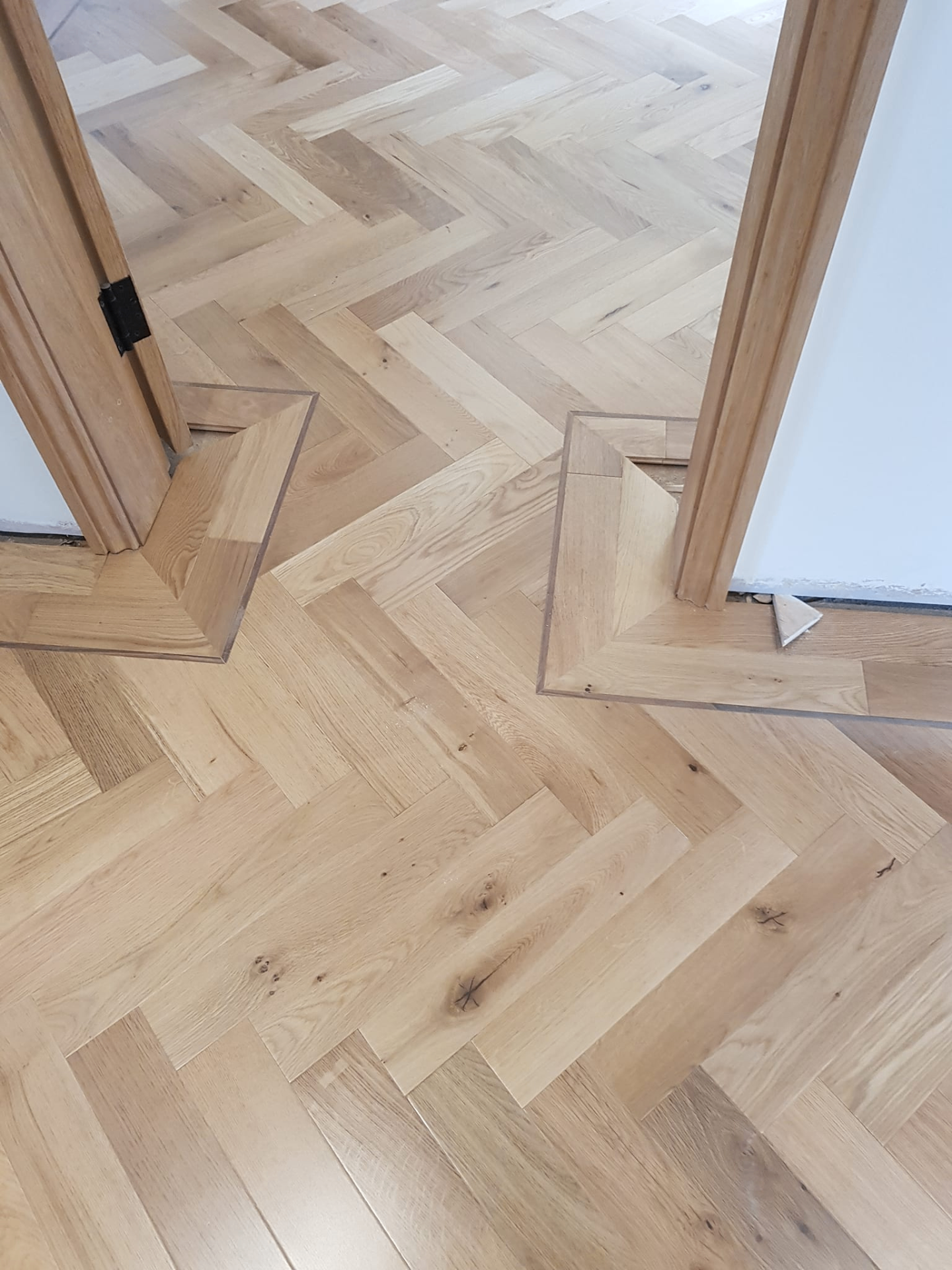 Herringbone Doorway Detail