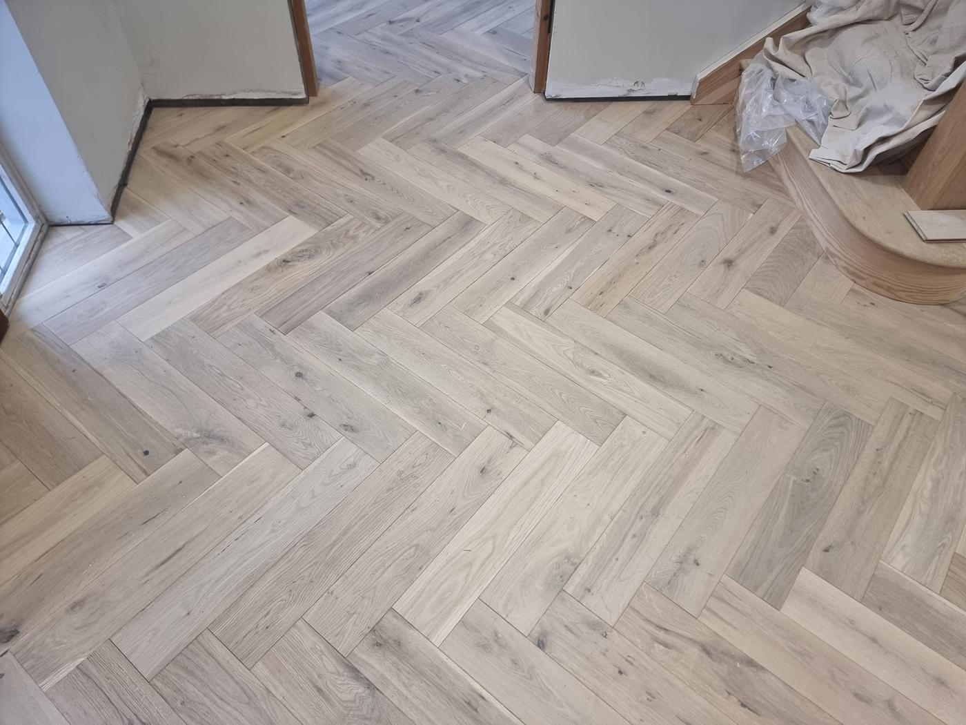 Herringbone Flooring finished timber flooring