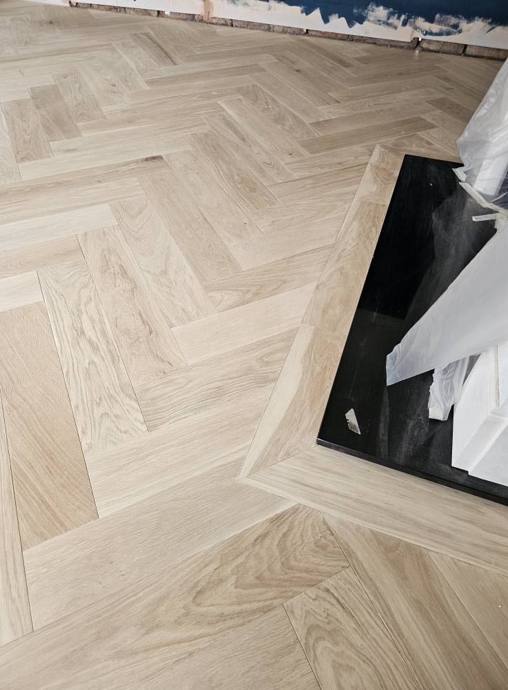 Herringbone and parquet flooring example 2
