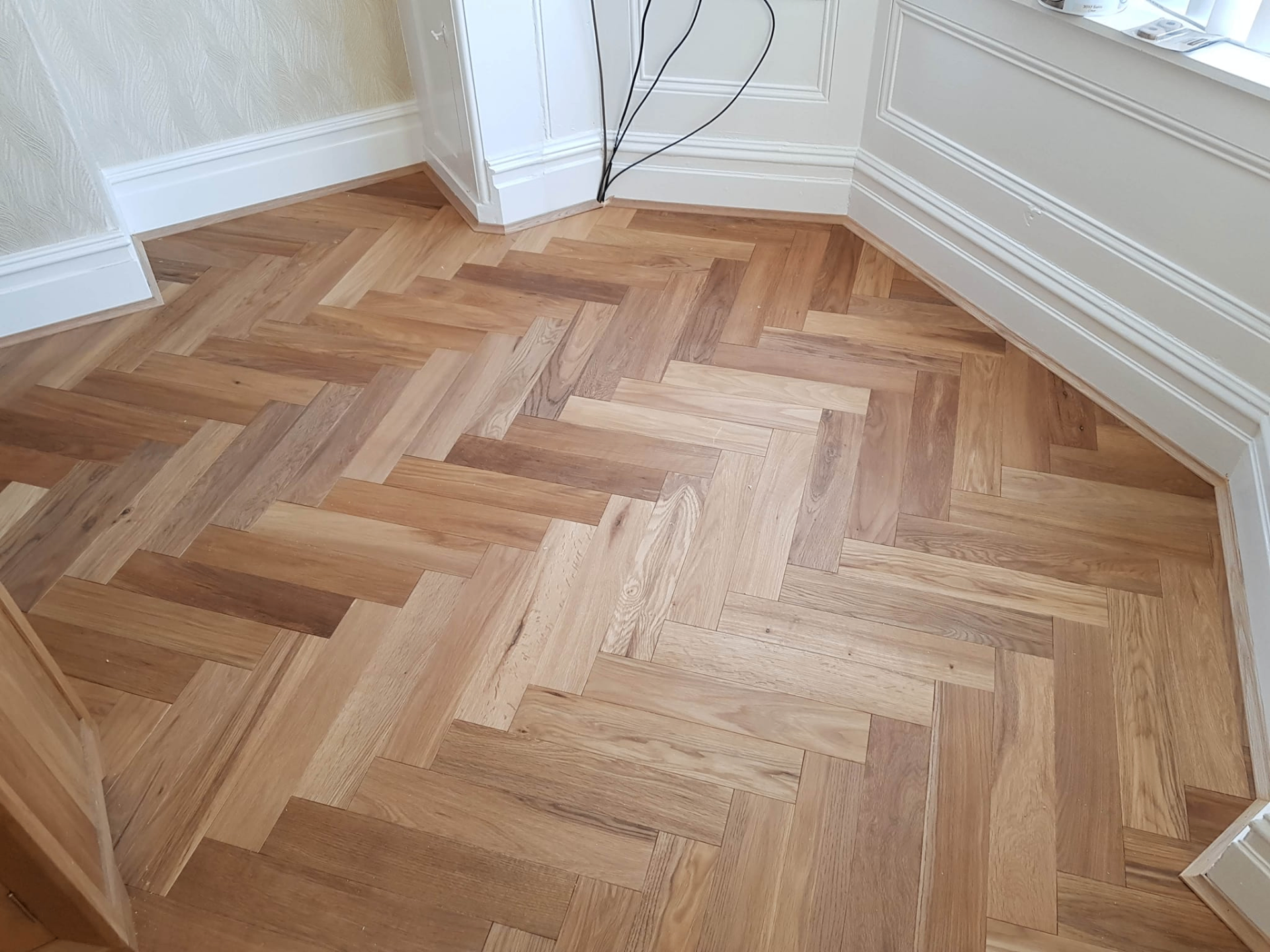 Herringbone and parquet flooring installation in Mandurah