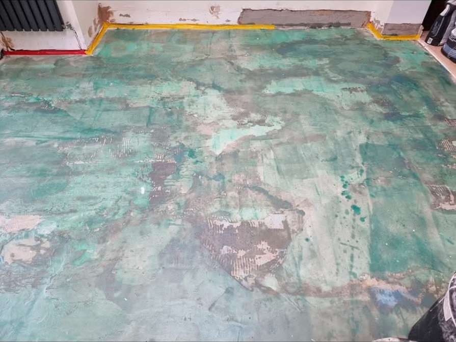 Subfloor preparation photo 6